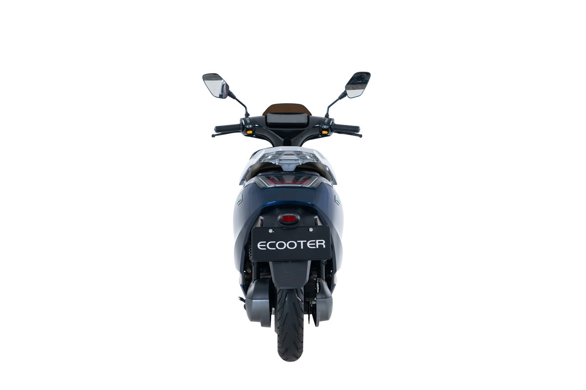 Ecooter E3 elektrische scooter, zwart