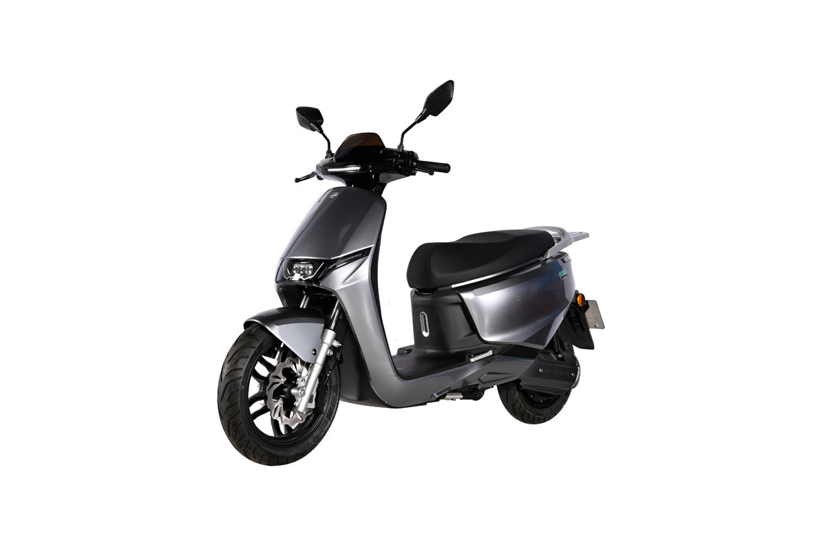 Ecooter E3 elektrische scooter, zwart