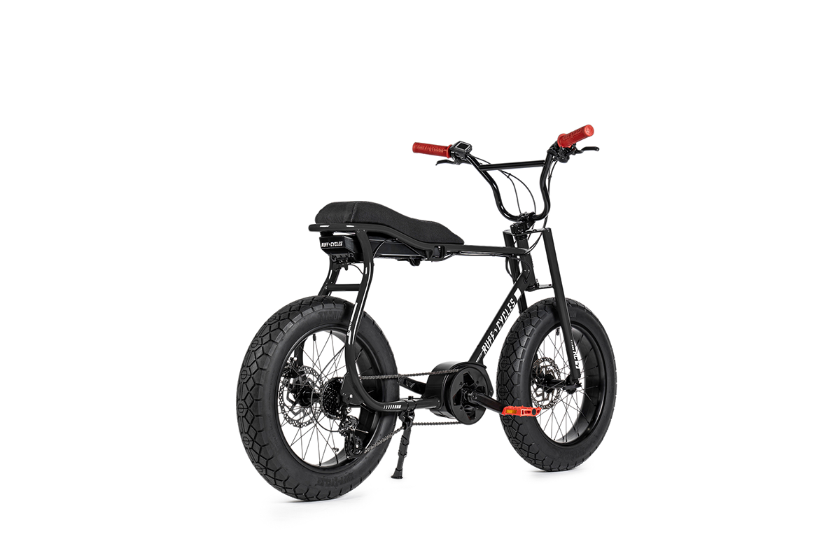 Ruff Cycles Lil'Buddy elektrische fatbike. Ombra black
