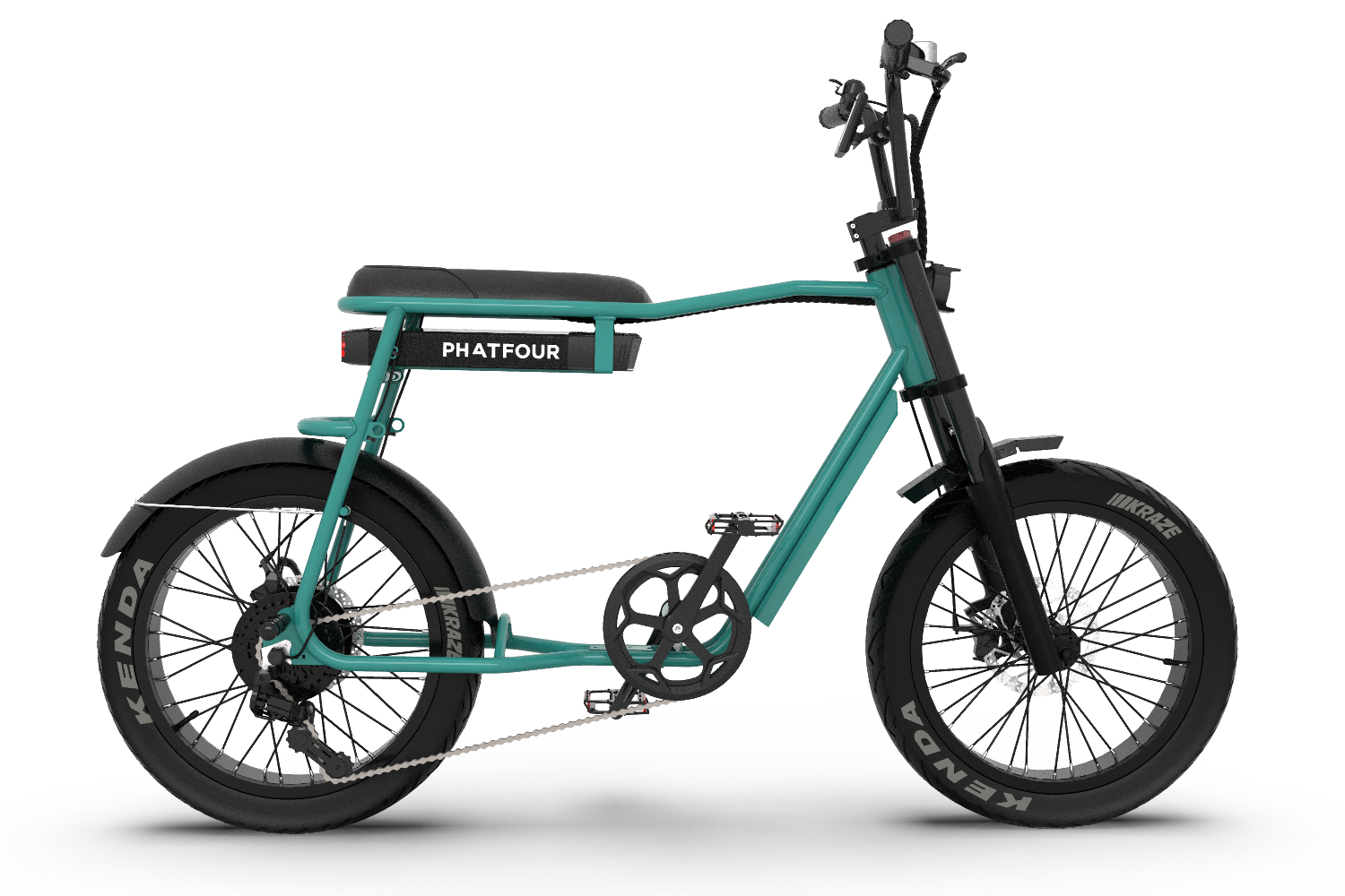 phatfour FLS+ ocean green fatbike ebike