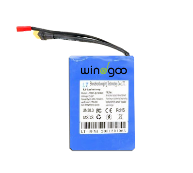 Windgoo B20 en B20 Pro Accu 36V 7,5Ah 216Wh Li-ion