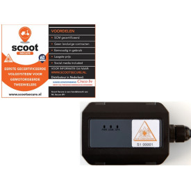 Scootsecure Track & Trace GPS volgsysteem.