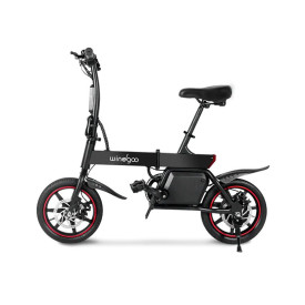Windgoo B20 opvouwbare elektrische fiets- Met Gashandel. Zwart