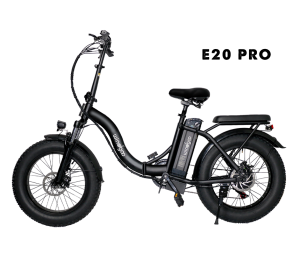 Windgoo E20 Pro 12.5Ah elektrische Fatbike - 20 inch - Zwart.
