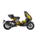 Italjet-Dragster-200cc-geel-zwart