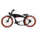 Ruff Cycles Ruffian elektrische fatbike. Black-red 2
