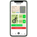 Knaap bikes KN·APP abonnement en anti-diefstal tracker scherm 2